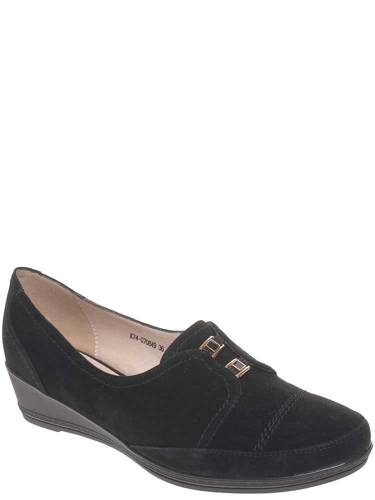 Туфли Respect женские демисезонные, размер 40, цвет черный, артикул K74-070849