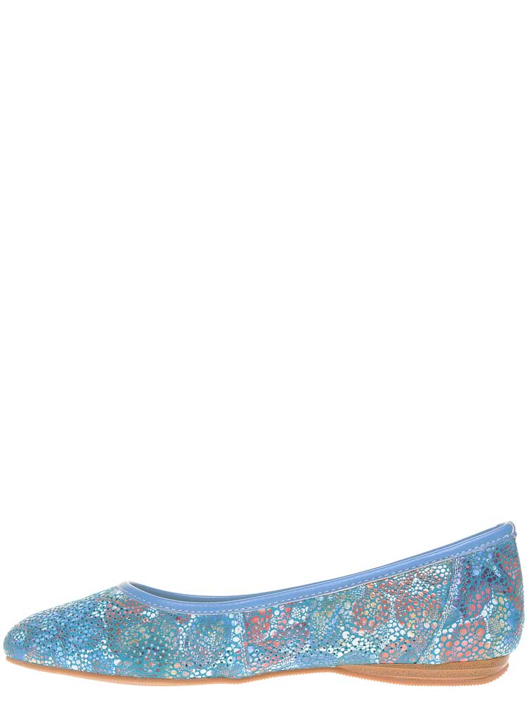 Балетки Baden женские летние, цвет голубой, артикул K036-011, размер RUS - фото 2
