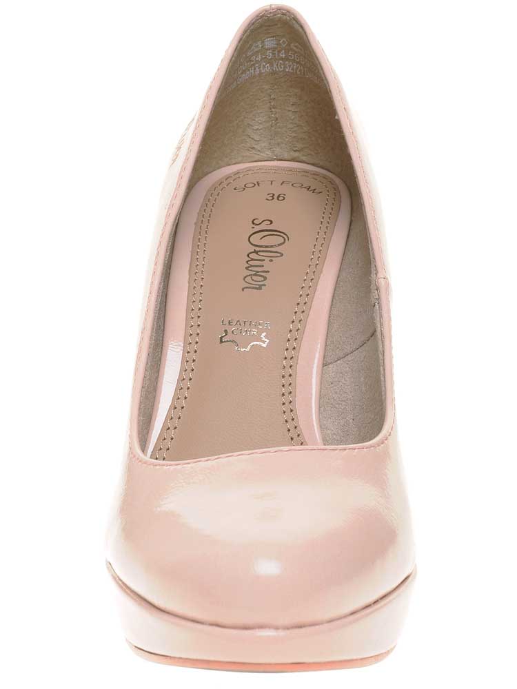 Туфли sOliver женские демисезонные, цвет розовый, артикул 22400-34-514, размер UK - фото 3