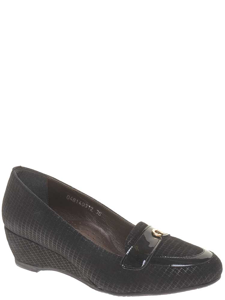 Туфли Olivia женские демисезонные, размер 38, цвет черный, артикул 048140311