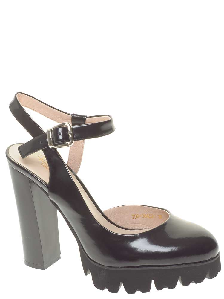 Туфли Respect женские летние, размер 38, цвет черный, артикул I56-084520