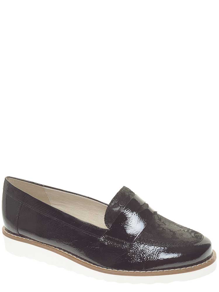 Туфли Alpina женские демисезонные, размер 39, цвет черный, артикул 8097-12
