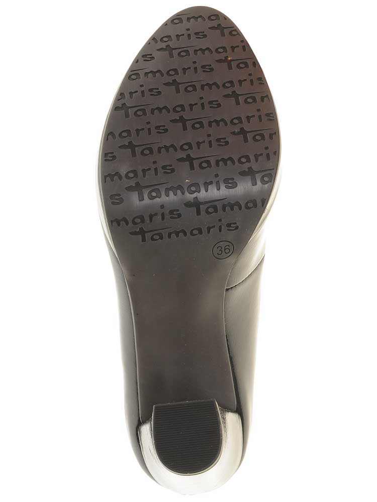 Туфли Tamaris (black patent) женские демисезонные, размер 36, цвет черный, артикул 22435-27-018 - фото 5