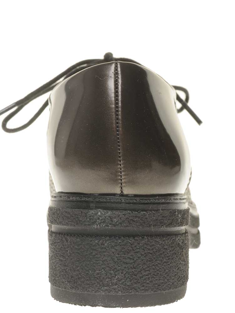 Туфли Tamaris (pewt. st./grap) женские демисезонные, размер 41, цвет черный, артикул 23310-27-909 pewt. st./grap - фото 4