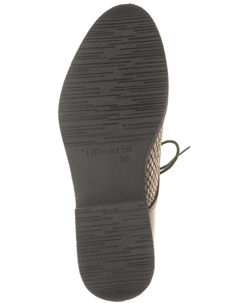 Туфли Tamaris (pewt. st./grap) женские демисезонные, размер 41, цвет черный, артикул 23310-27-909 pewt. st./grap - фото 5