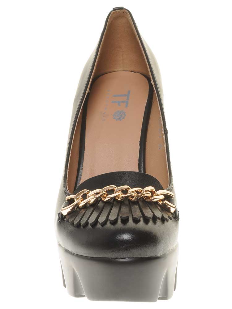 Туфли TFS женские демисезонные, размер 40, цвет черный, артикул 622729-7 - фото 3