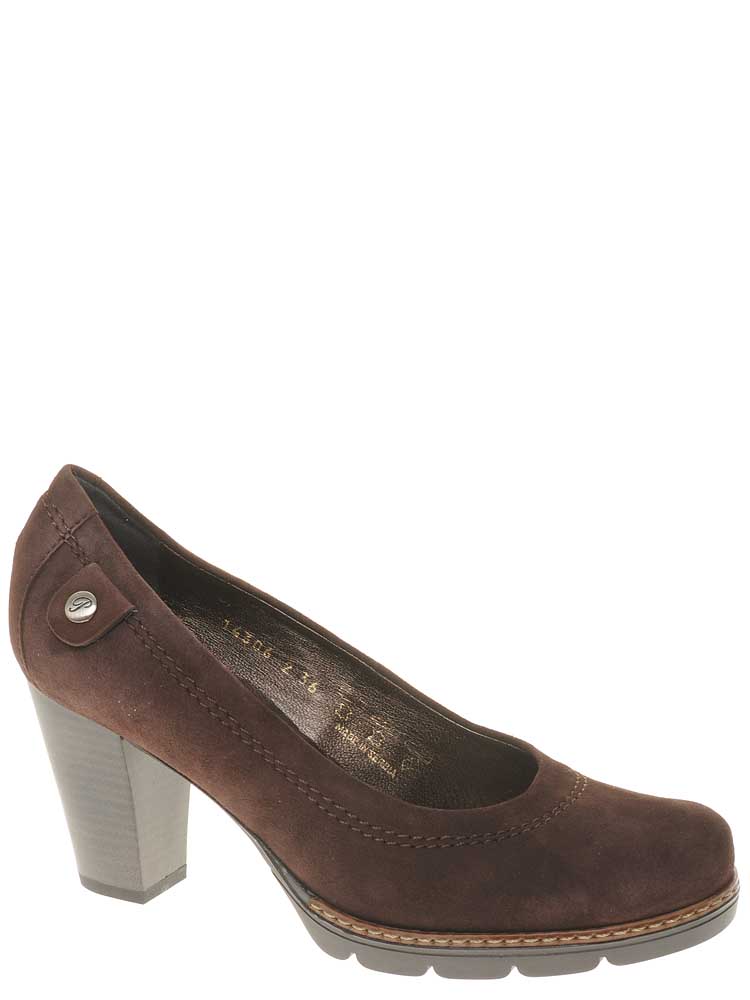 Туфли Olivia женские демисезонные, размер 40, цвет коричневый, артикул 14306-2