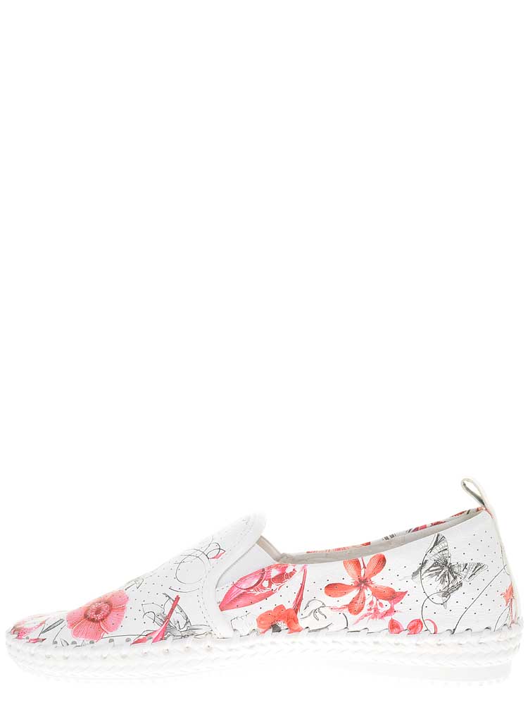 Туфли Francesco (nappa bianco/rosso) женские летние, цвет комбинированный, артикул 794, размер RUS nappa bianco/rosso - фото 2