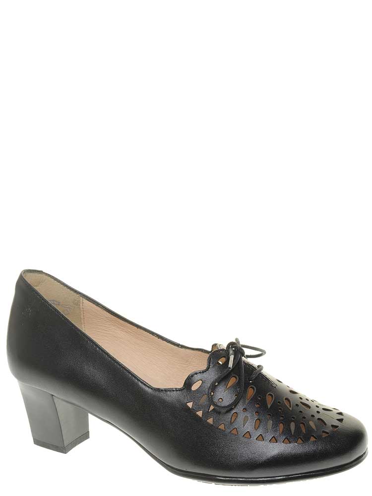 Туфли Alpina женские летние, размер 38,5, цвет черный, артикул 8394-12