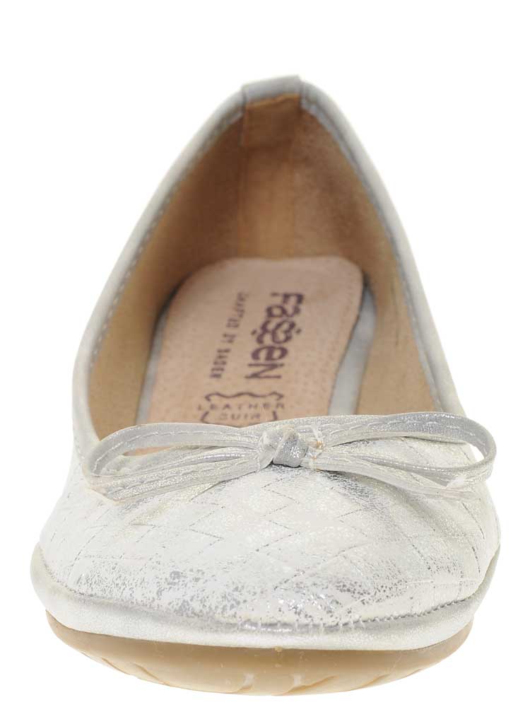 Туфли Fassen женские летние, размер 37, цвет серебряный, артикул FY003-010 - фото 3