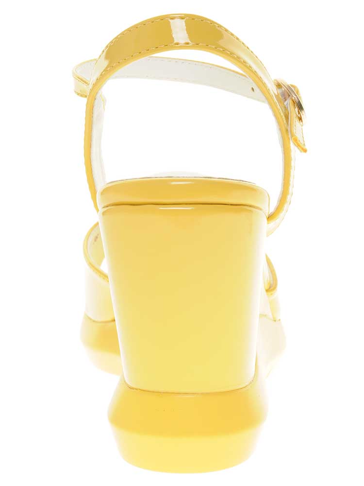 Босоножки Fassen женские летние, цвет желтый, артикул KD030-024, размер RUS - фото 4