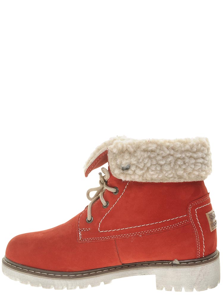 Ботинки Shoiberg женские зимние, цвет красный, артикул 807-02-01-15, размер RUS - фото 2