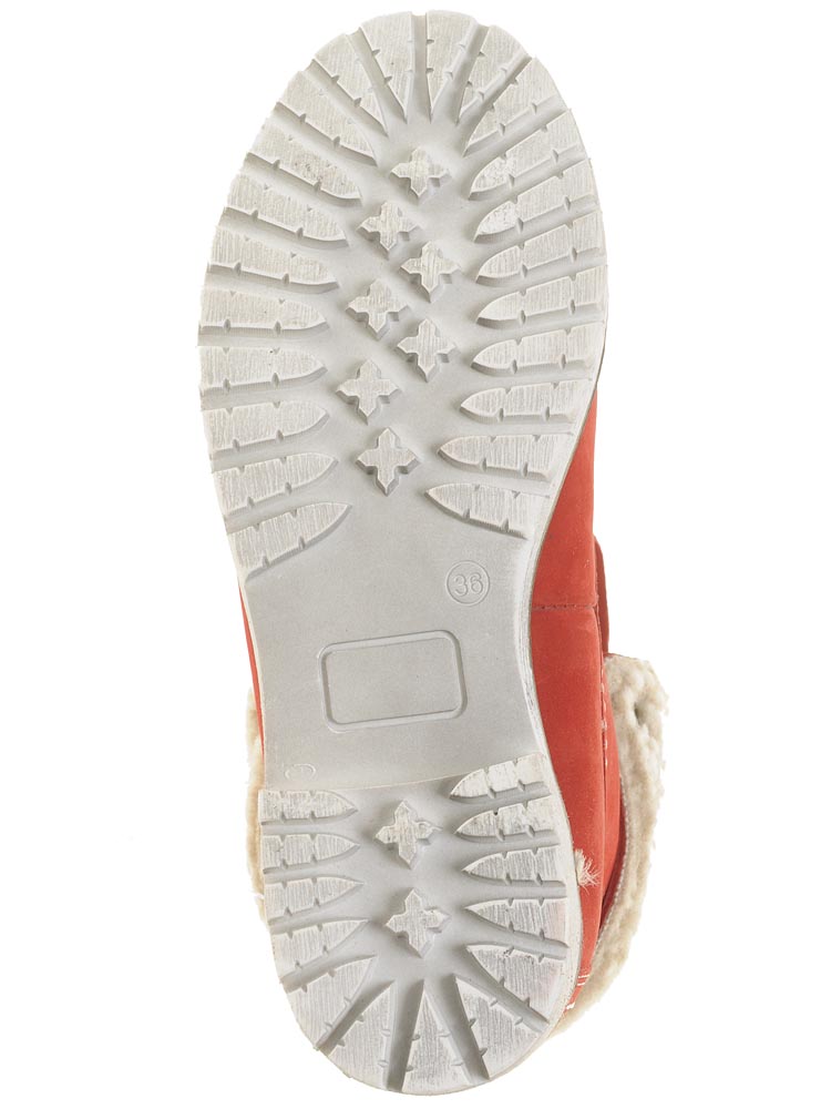 Ботинки Shoiberg женские зимние, размер 36, цвет красный, артикул 807-02-01-15 - фото 5