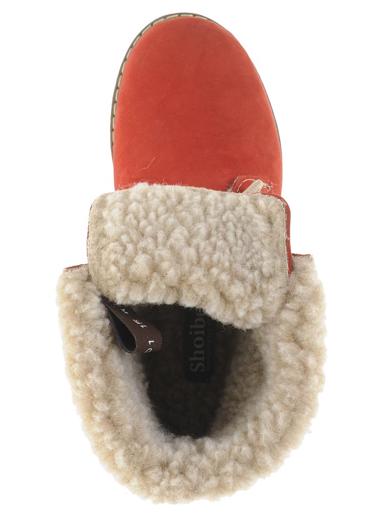 Ботинки Shoiberg женские зимние, размер 36, цвет красный, артикул 807-02-01-15 - фото 6