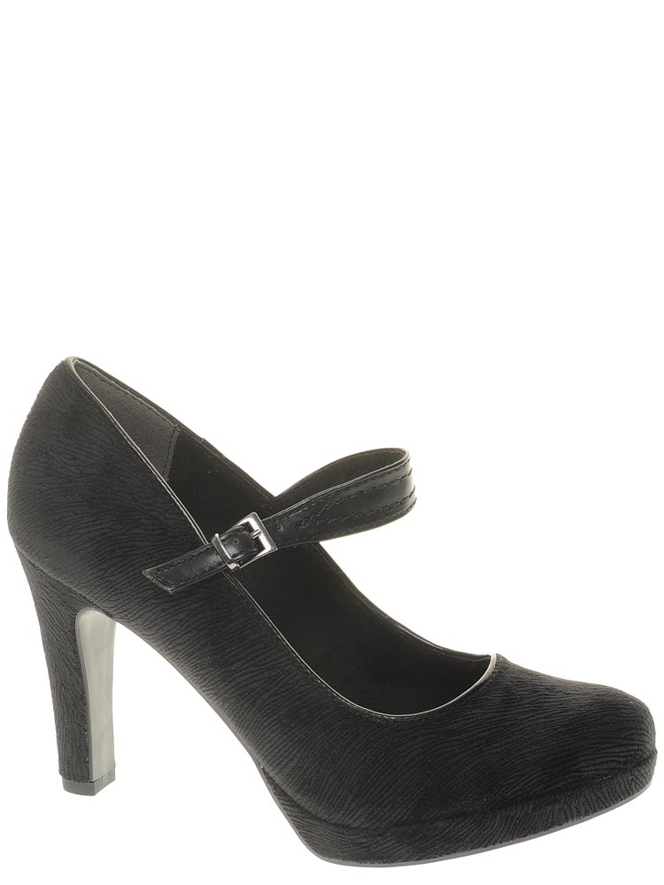 Туфли Tamaris женские демисезонные, размер 40, цвет черный, артикул 24408-29-001