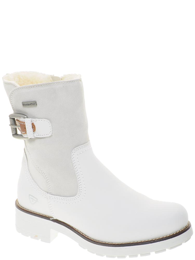 Ботинки Tamaris женские зимние, размер 38, цвет белый, артикул 26912-29-197 - фото 1