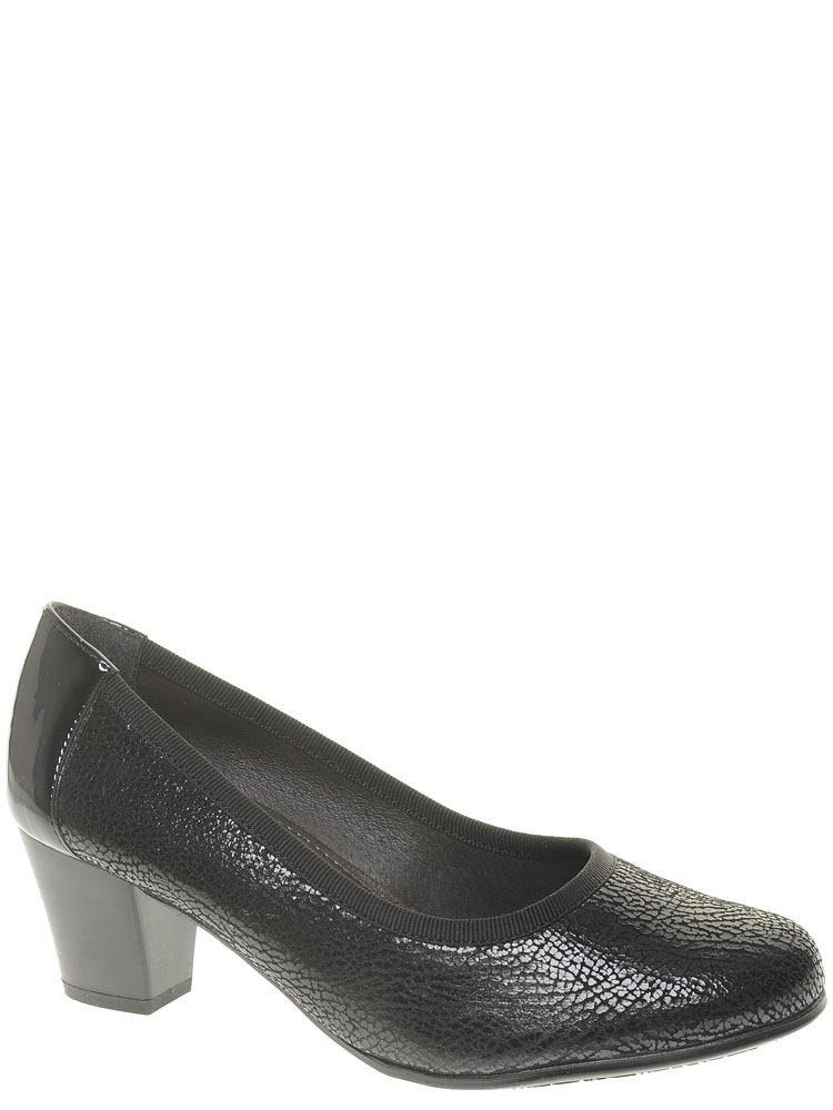 Туфли Alpina женские демисезонные, размер 40, цвет черный, артикул 8539-12