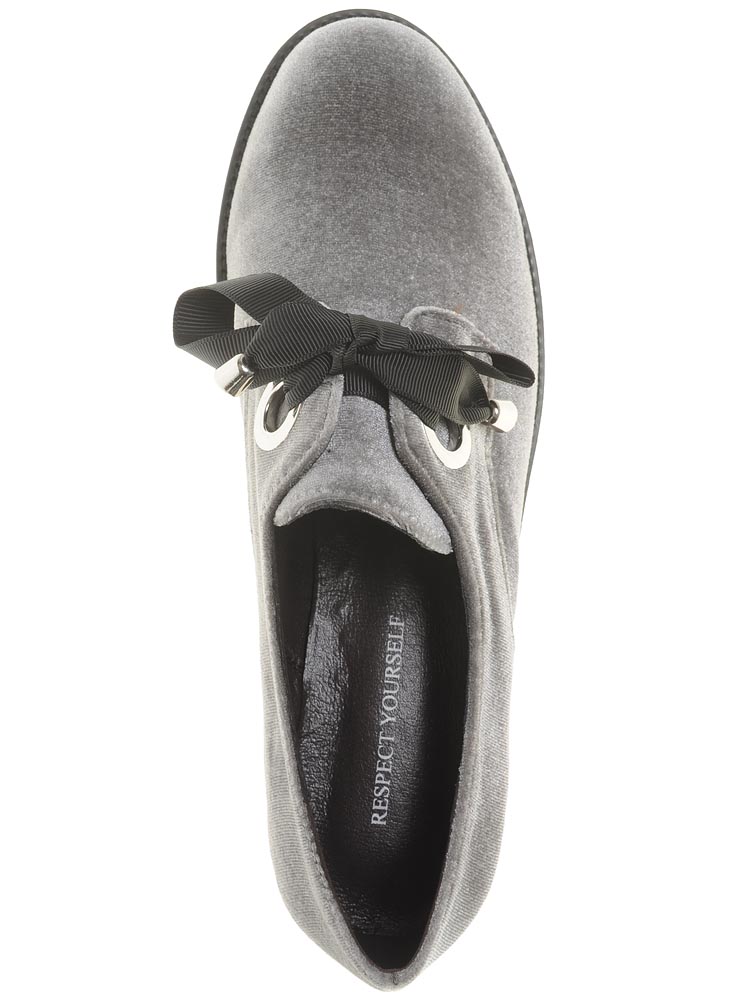 Туфли Respect женские демисезонные, размер 39, цвет серый, артикул VS74-098075 - фото 6