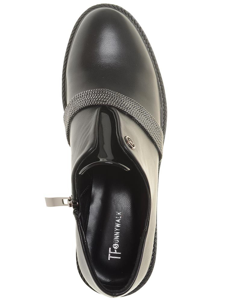 Туфли TFS женские демисезонные, цвет черный, артикул 722093-7, размер RUS - фото 6