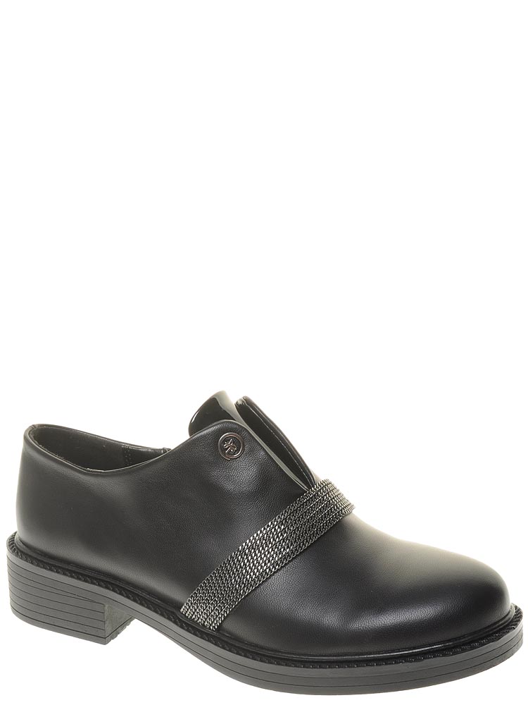 Туфли TFS женские демисезонные, цвет черный, артикул 722093-7, размер RUS - фото 1