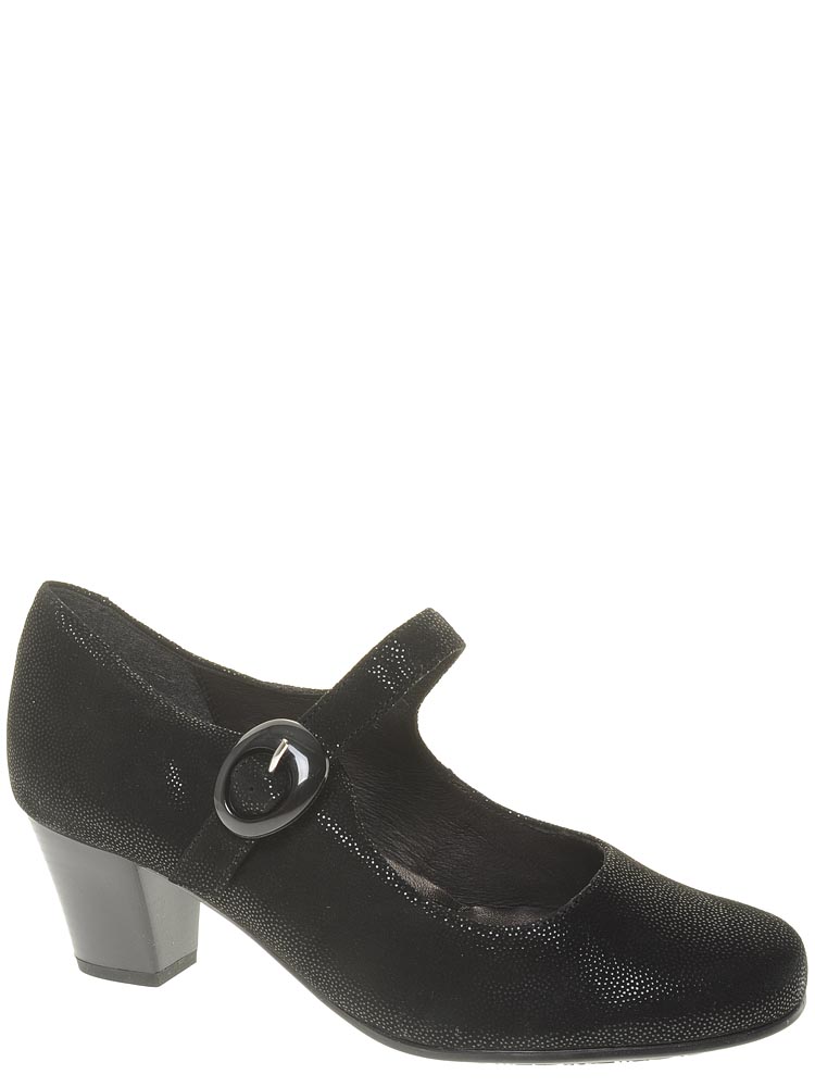 Туфли Alpina женские демисезонные, размер 41,5, цвет черный, артикул 8543-42