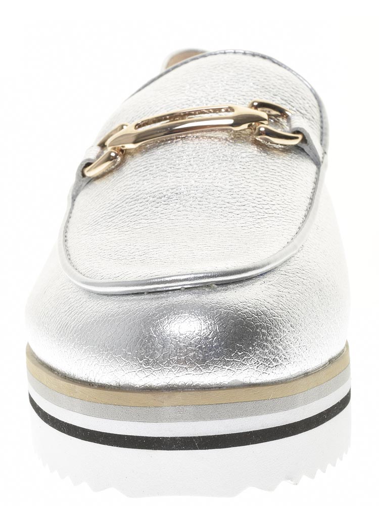Туфли Francesco женские летние, размер 38, цвет серебряный, артикул B184 - фото 3