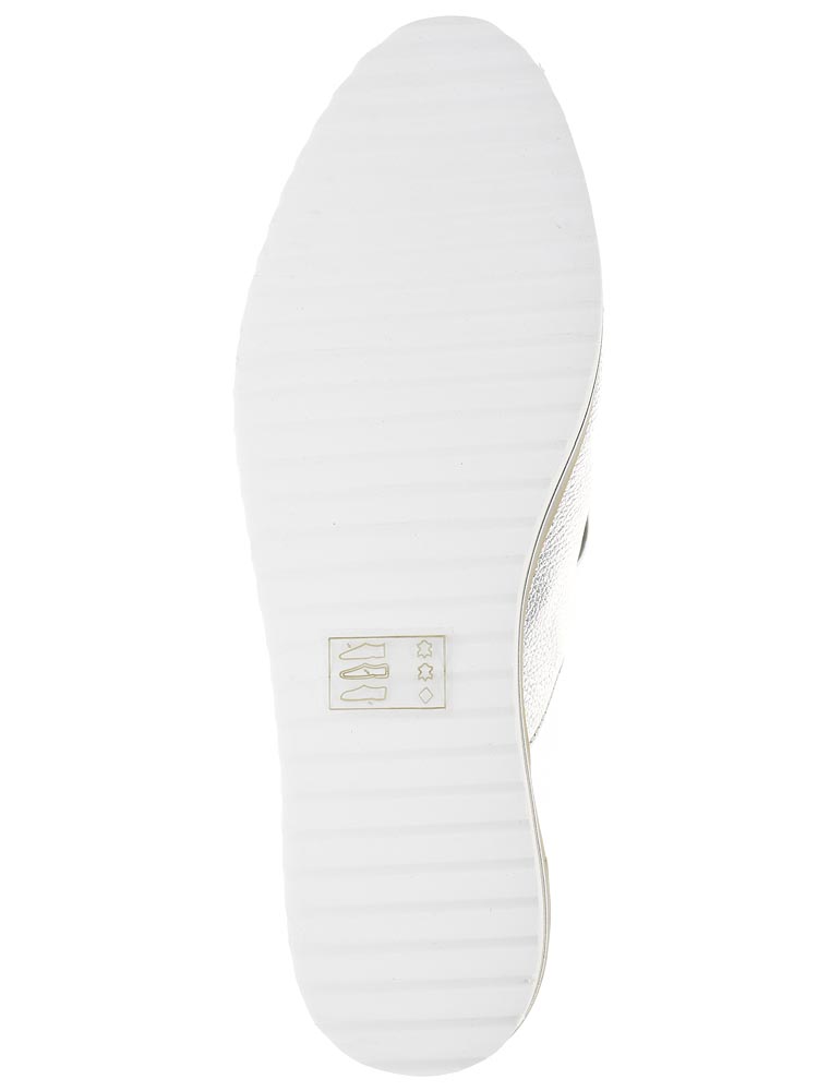 Туфли Francesco женские летние, размер 38, цвет серебряный, артикул B184 - фото 5