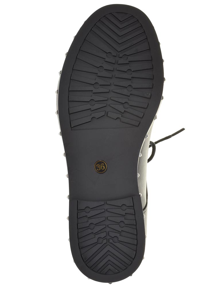 Туфли Fassen женские демисезонные, размер 37, цвет черный, артикул KD109-011 - фото 5