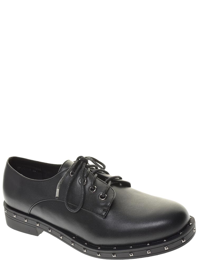Туфли Fassen женские демисезонные, размер 40, цвет черный, артикул KD109-011