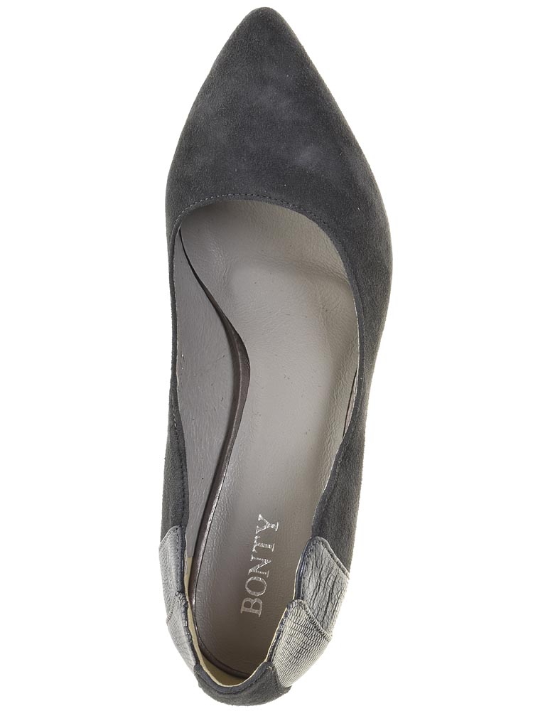 Туфли Bonty женские демисезонные, цвет серый, артикул 4215-624-586-696, размер RUS - фото 6