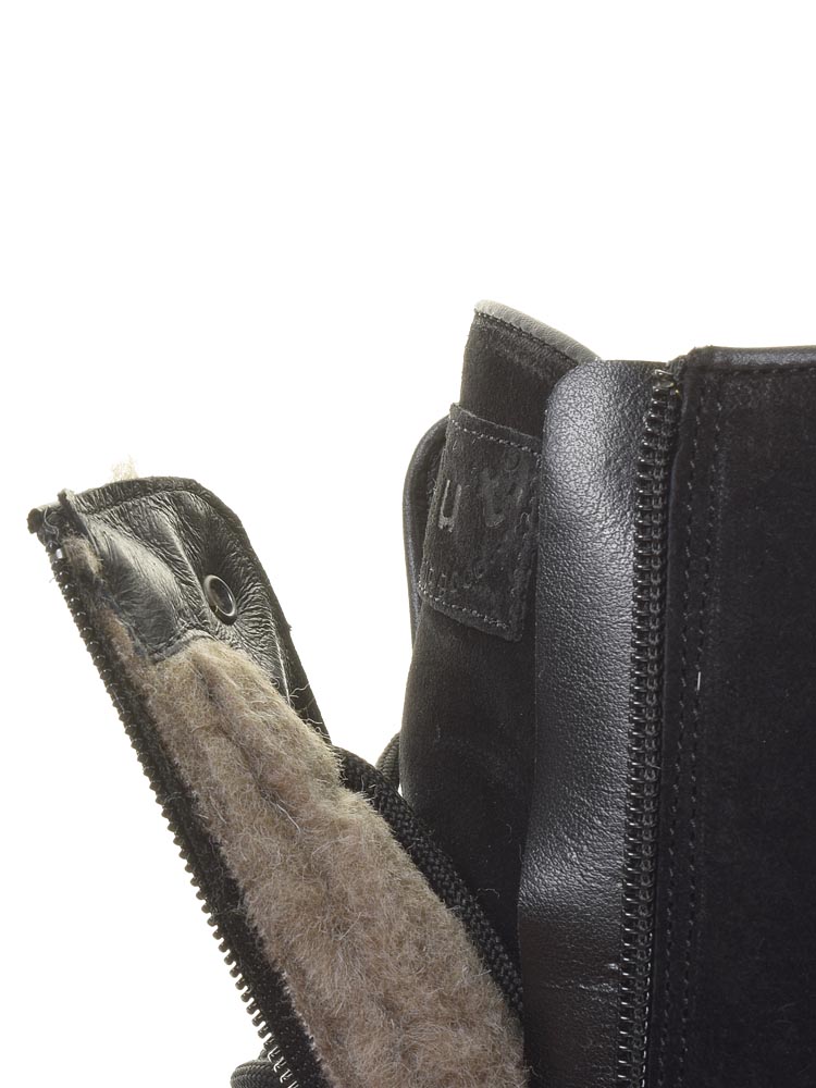 Ботинки Gut женские зимние, цвет черный, артикул 4374, размер RUS - фото 6