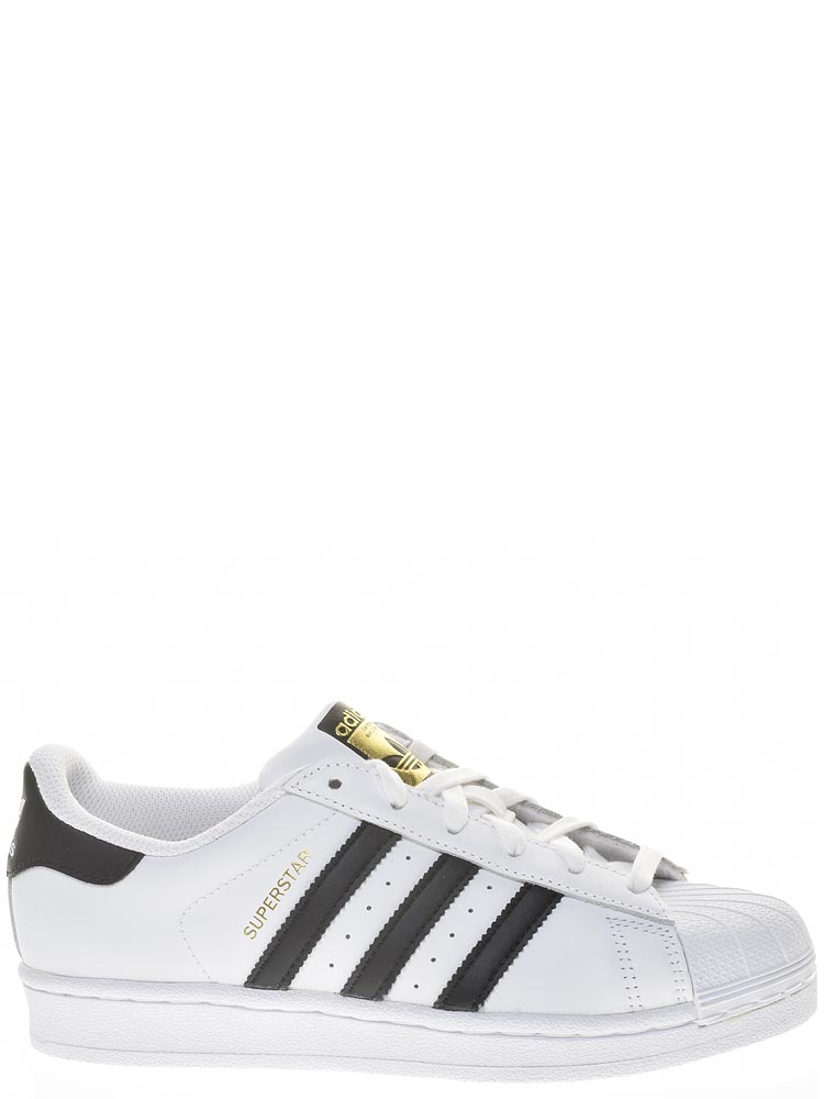 Кроссовки Adidas (Superstar) унисекс цвет белый, артикул C77124, размер UK