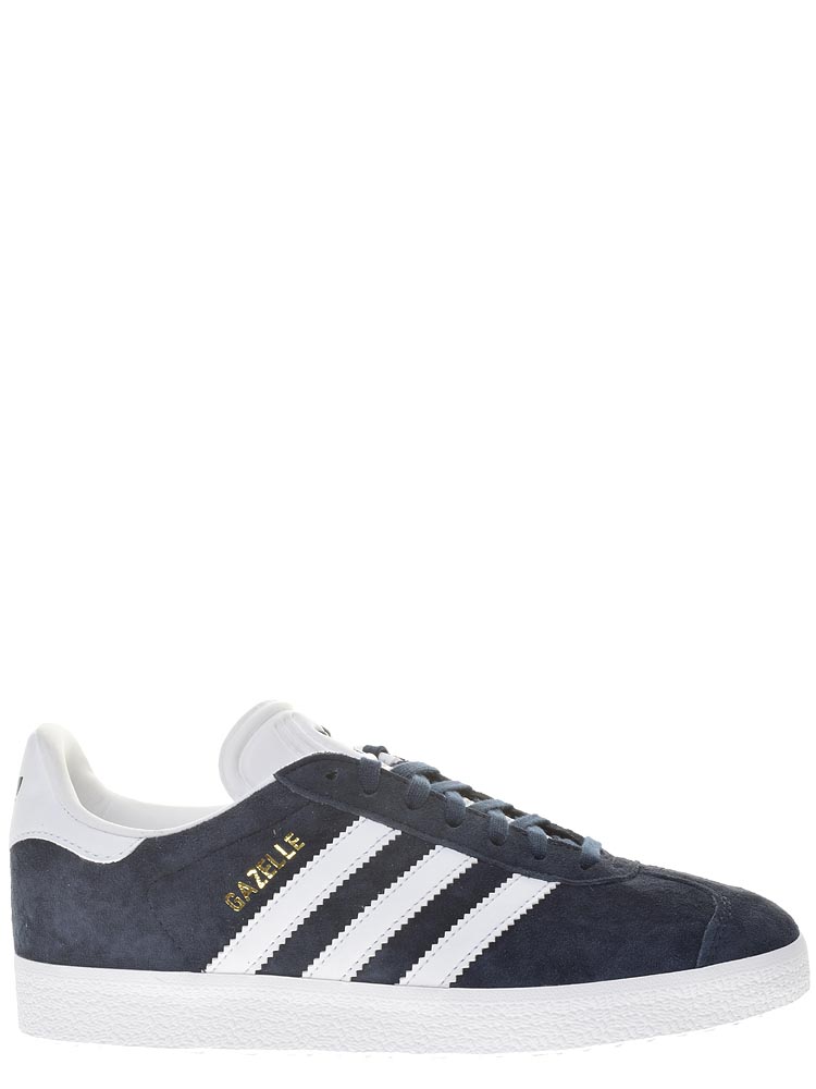 Кроссовки Adidas (Gazelle) унисекс демисезонные, размер 36,5, цвет синий, артикул BB5478 синего цвета