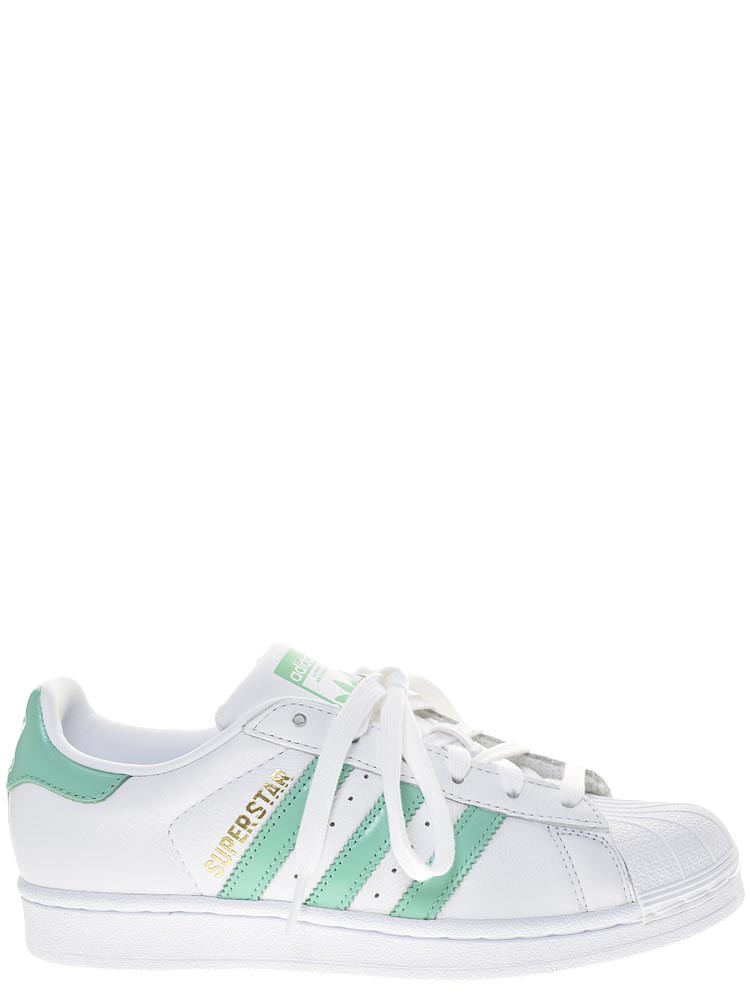 Кроссовки Adidas (Superstar) женские демисезонные, цвет белый, артикул B41995