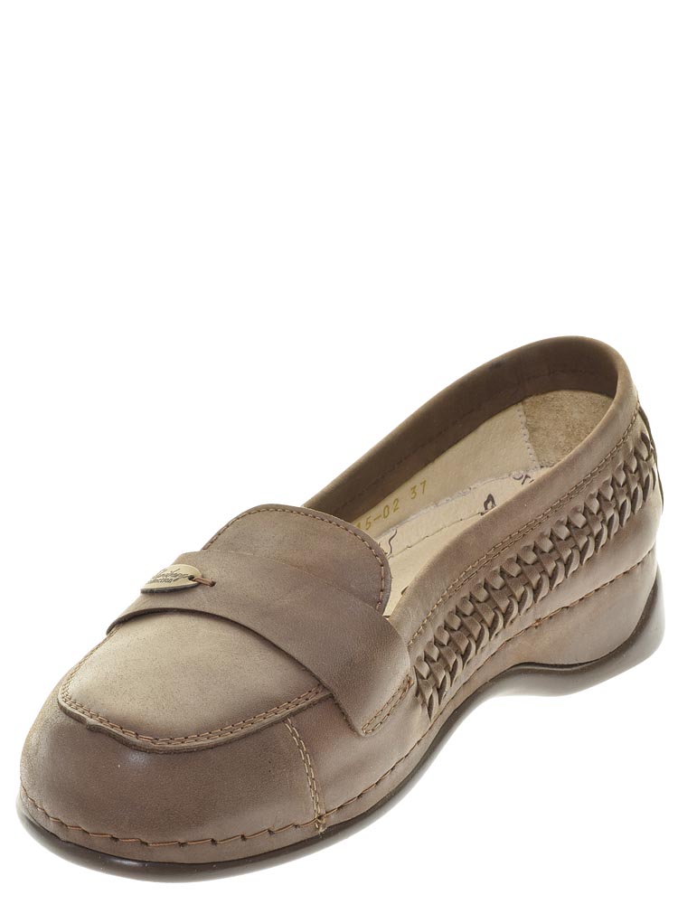 Туфли Shoiberg женские летние, цвет коричневый, артикул 812-04-15-02, размер RUS - фото 3