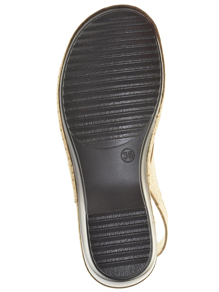 Туфли Shoiberg женские летние, размер 37, цвет бежевый, артикул 812-07-08-04B - фото 5