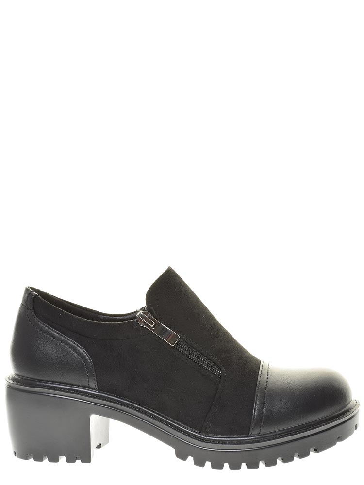 Туфли Fassen женские демисезонные, размер 37, цвет черный, артикул KF023-020