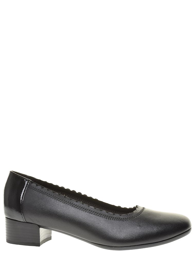 Туфли Alpina женские демисезонные, размер 38, цвет черный, артикул 01-8891-12