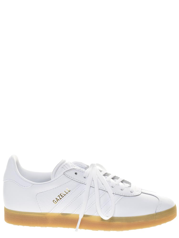 Кроссовки Adidas (Gazelle) унисекс демисезонные, размер 38,5, цвет белый, артикул BD7479