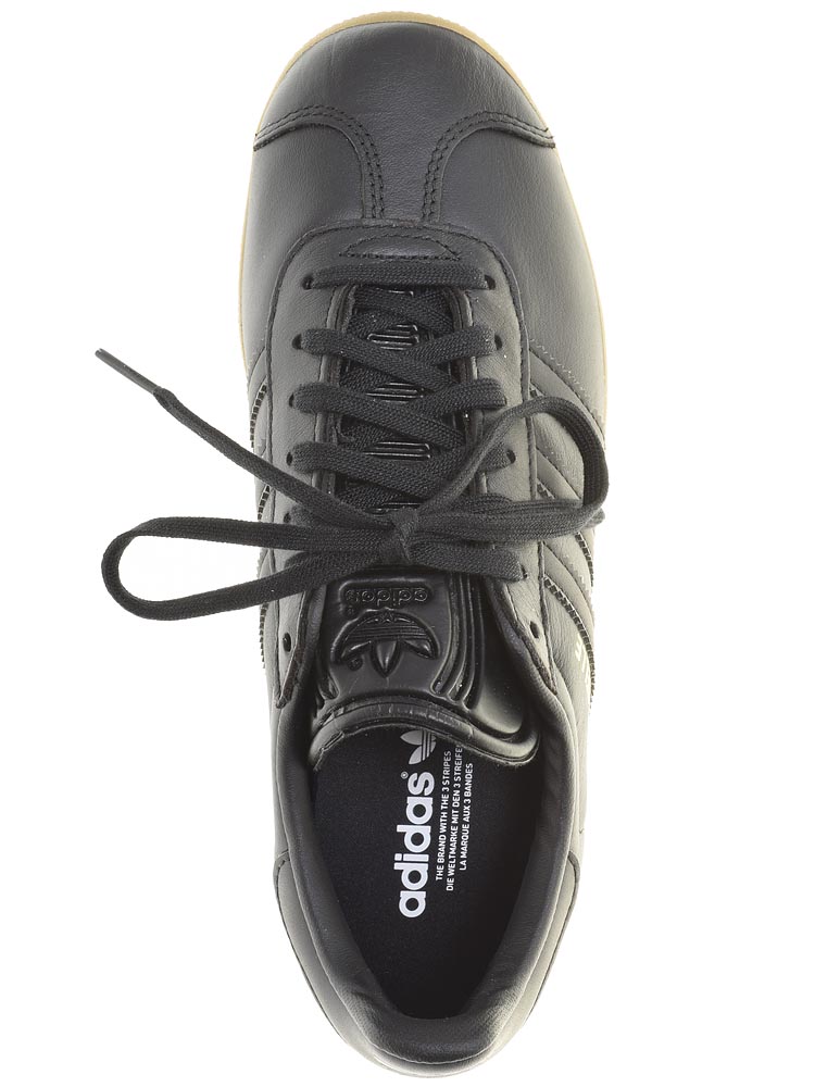 Кроссовки Adidas (Gazelle) унисекс цвет черный, артикул BD7480, размер UK - фото 4