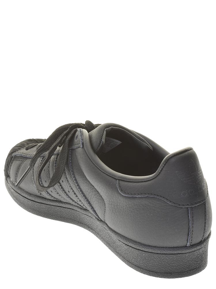 Кеды Adidas (Super Star W) женские демисезонные, размер 37, цвет черный, артикул CG6011 - фото 4