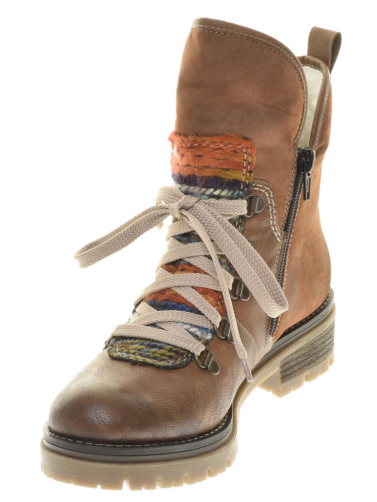 Ботинки Rieker женские зимние, размер 38, цвет коричневый, артикул 70733-22 - фото 3