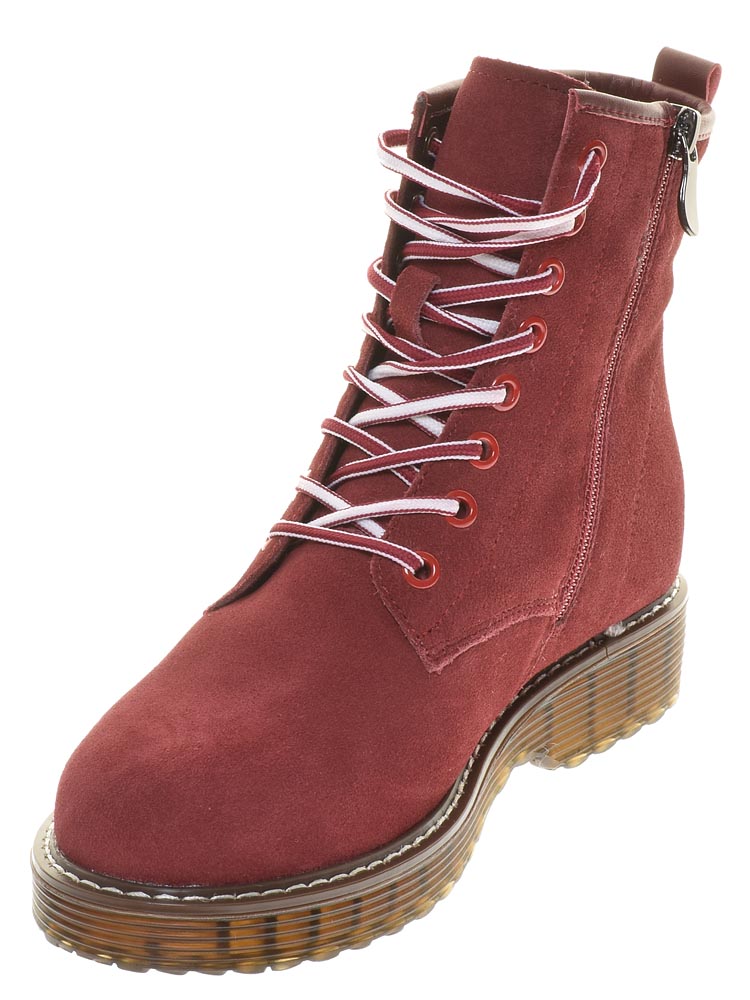 Тофа TOFA ботинки женские зимние, размер 36, цвет бордовый, артикул 926986-6 - фото 3