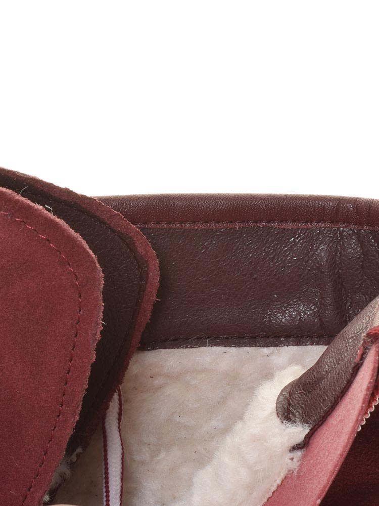 Тофа TOFA ботинки женские зимние, размер 36, цвет бордовый, артикул 926986-6 - фото 6