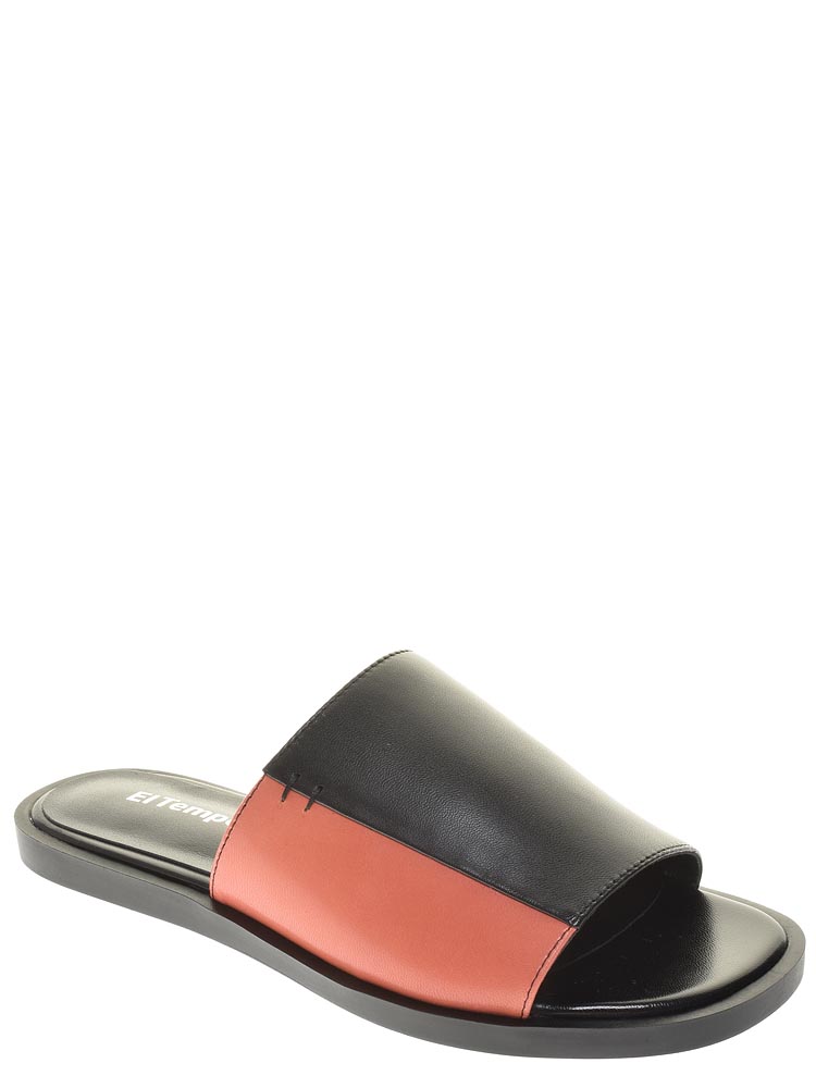 Пантолеты El Tempo женские летние, размер 39, цвет черный, артикул SWB36 E1658-E8957-22