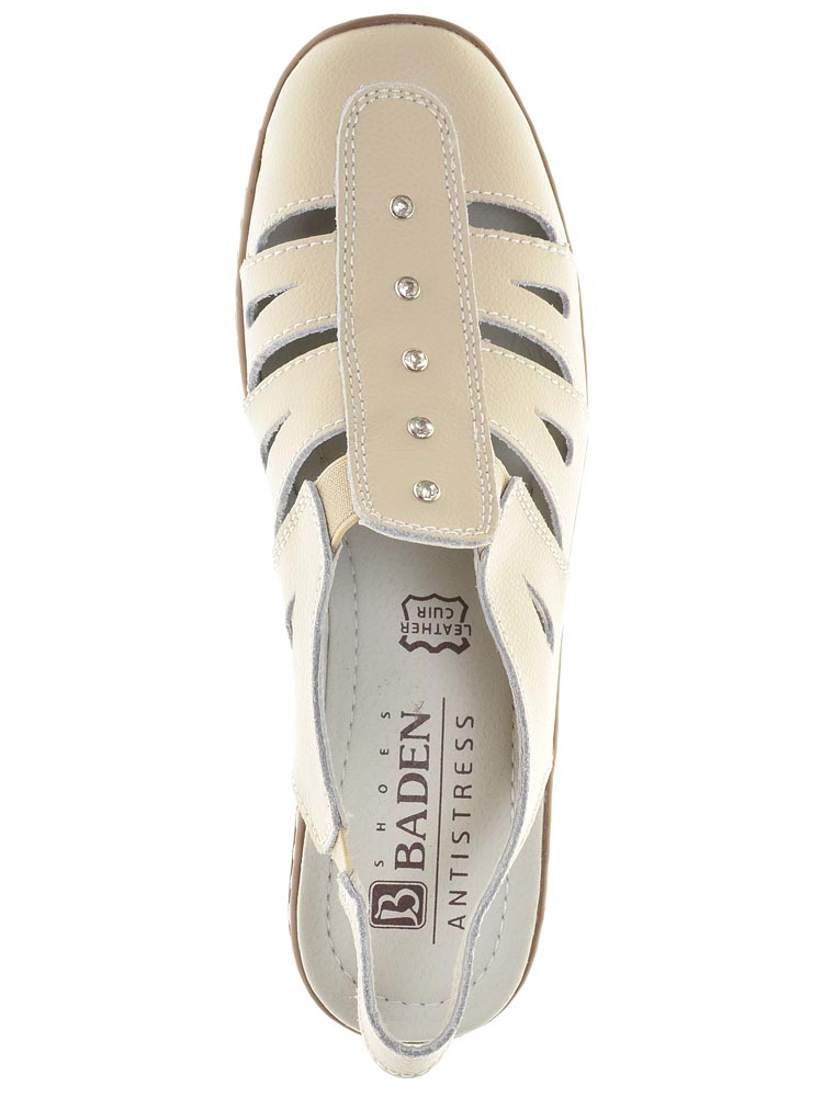 Туфли Baden женские летние, размер 37, цвет бежевый, артикул HX050-021 - фото 6