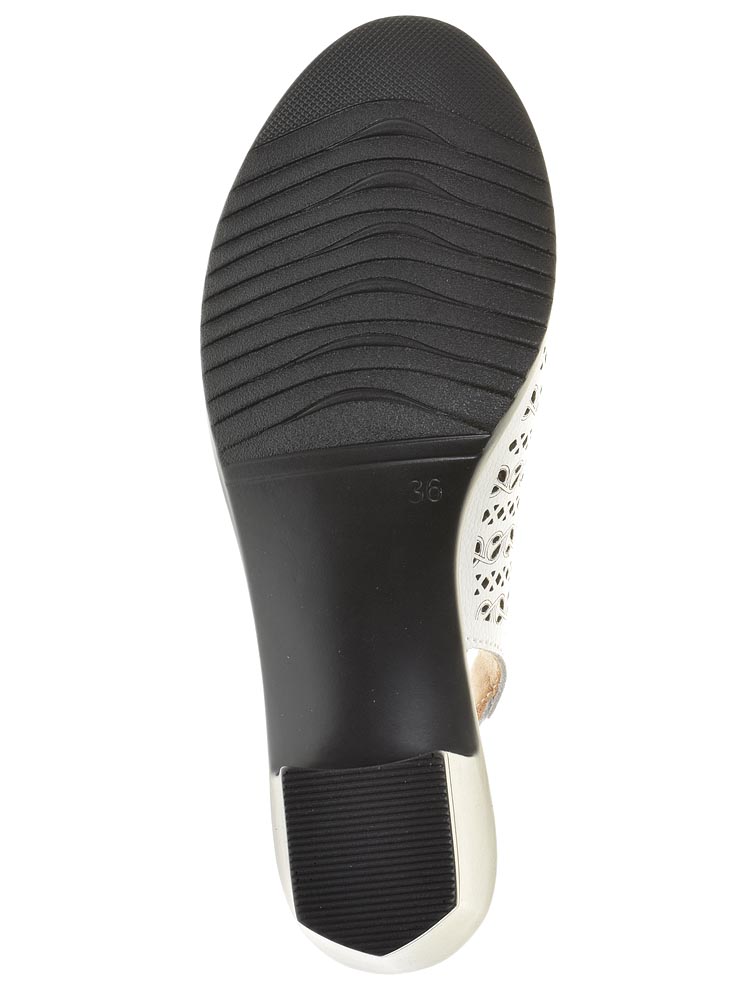 Туфли Baden женские летние, размер 40, цвет белый, артикул HX055-040 - фото 5