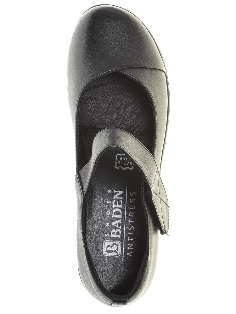 Туфли Baden женские демисезонные, размер 40, цвет черный, артикул ME072-020 - фото 6