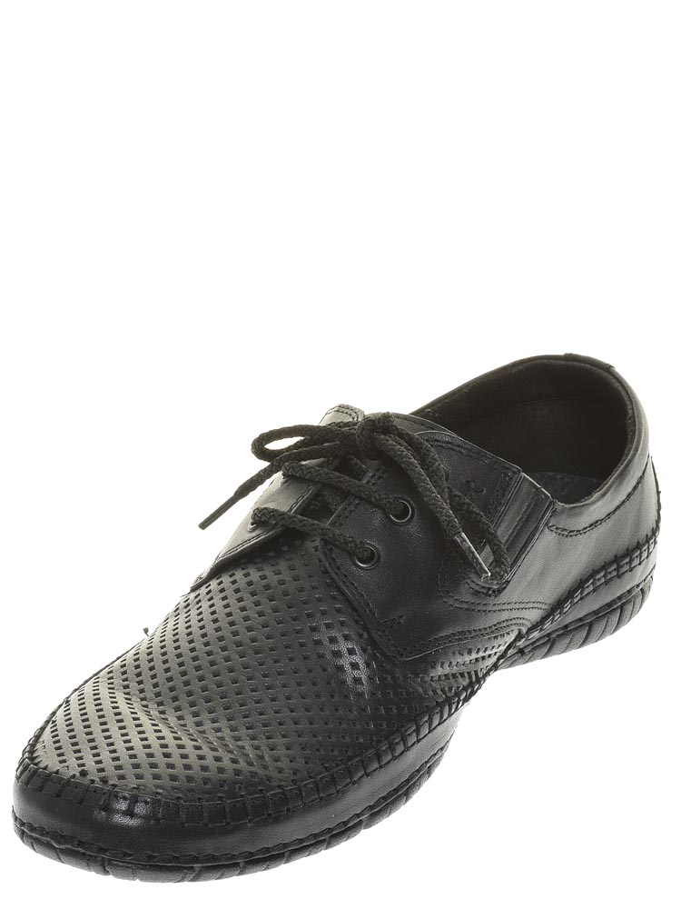 Тофа TOFA туфли мужские летние, размер 44, цвет черный, артикул 209274-5 - фото 3