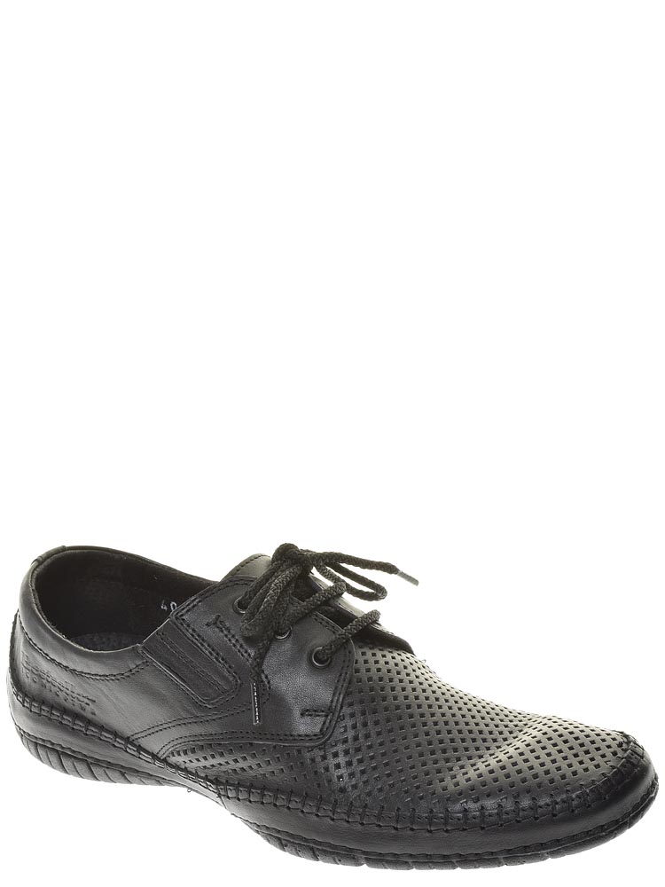 Тофа TOFA туфли мужские летние, размер 44, цвет черный, артикул 209274-5 - фото 1